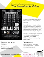 The Abominable Crime Screening primary image