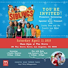 Ruby's Studio: The Siblings Show Premiere Screening and Concert! primary image