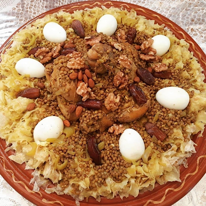Chicken Rfissa Cooking Class - Private 1:1 Virtual Moroccan Cooking Class image