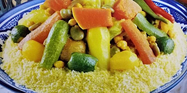 Virtual Cooking Class - Couscous With Meat and Seven Vegetables