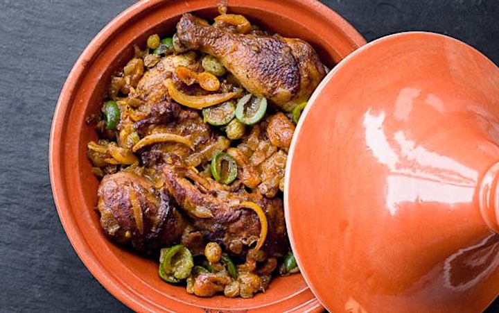 
		Moroccan Tajine With chicken - Virtual Cooking Class With Real Cook image
