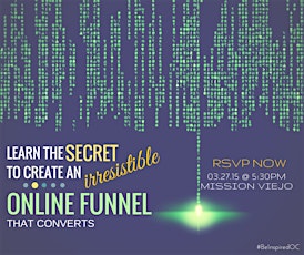 [OC] Learn the Secret to Create an Irresistible Online Funnel that Converts primary image