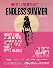 Endless Summer @ The Standard Rooftop (Sunday March 22) primary image