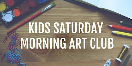 SATURDAY MORNING KIDS ART CLUB kids 7 to 11 primary image