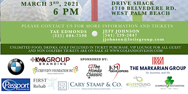 2021 2nd Annual Golf and Give Charity Game: Presented Comcast