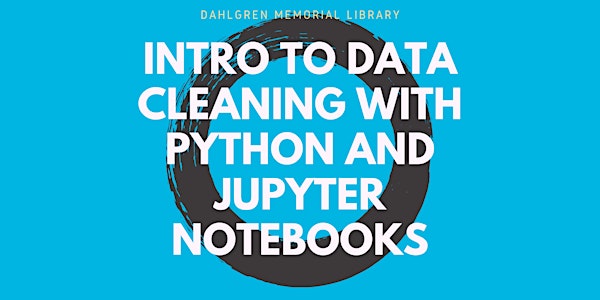 Intro to Data Cleaning with Python and Jupyter Notebooks