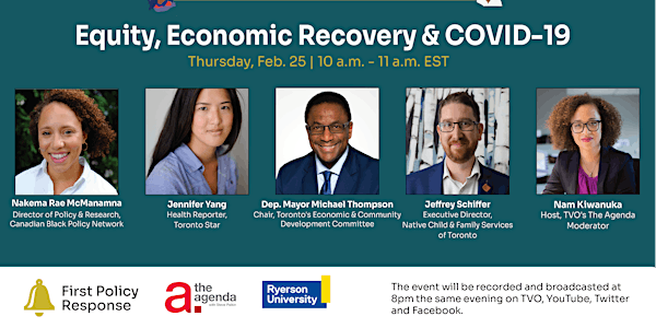 Equity, Economic Recovery & COVID-19