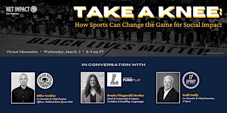 Take a Knee: How Sports Can Change the Game for Social Impact primary image