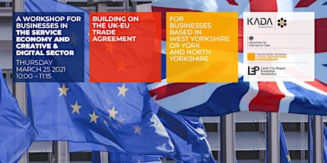 Building on the EU Trade Agreement (Service Economy & Creative & Digital) primary image