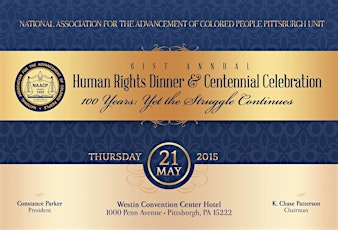 61st Annual Human Rights Dinner & Centennial Celebration primary image