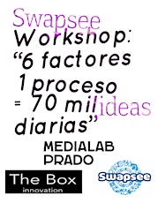 Imagen principal de Swapsee Workshop: “6 factores + 1 proceso = 70 mil ideas diarias”