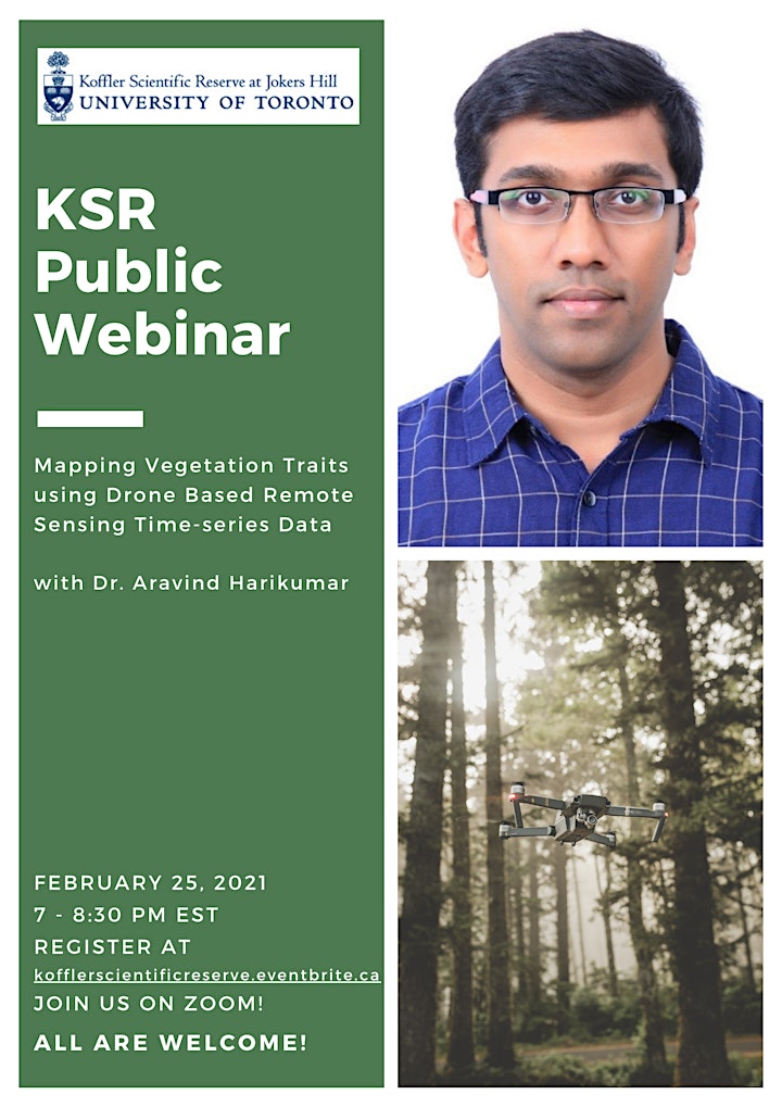 
		KSR Public Webinar:  Drone Based Remote Sensing in the Environment image
