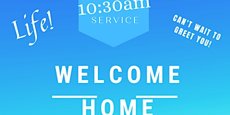 Sunday Welcome Home Service March 14, 2021 primary image