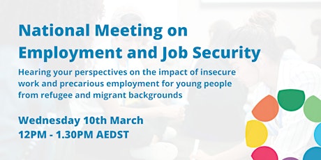 Hauptbild für National Meeting on Employment and Job Security