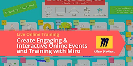 Create Engaging & Interactive Online Events and Training with Miro 2021 primary image