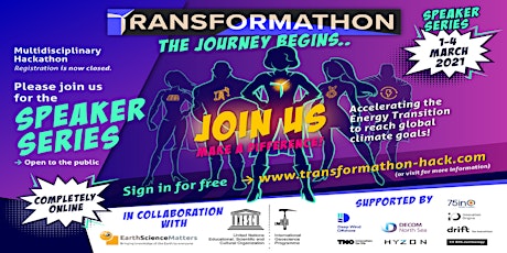Transformathon - The Journey Begins - Speakers Series - Day 1