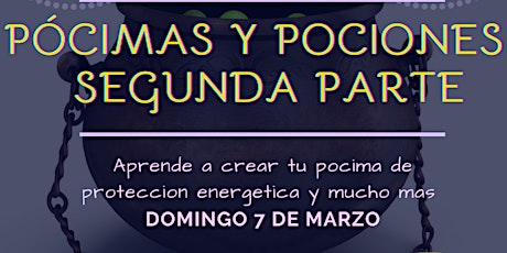 Imagen principal de TALLER VIRTUAL  DE POCIMAS Y POCIONES SEGUNDA PARTE