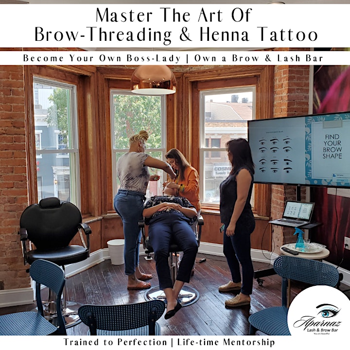 
		Mastering The Art Of Brow Threading & Henna Tattoo image
