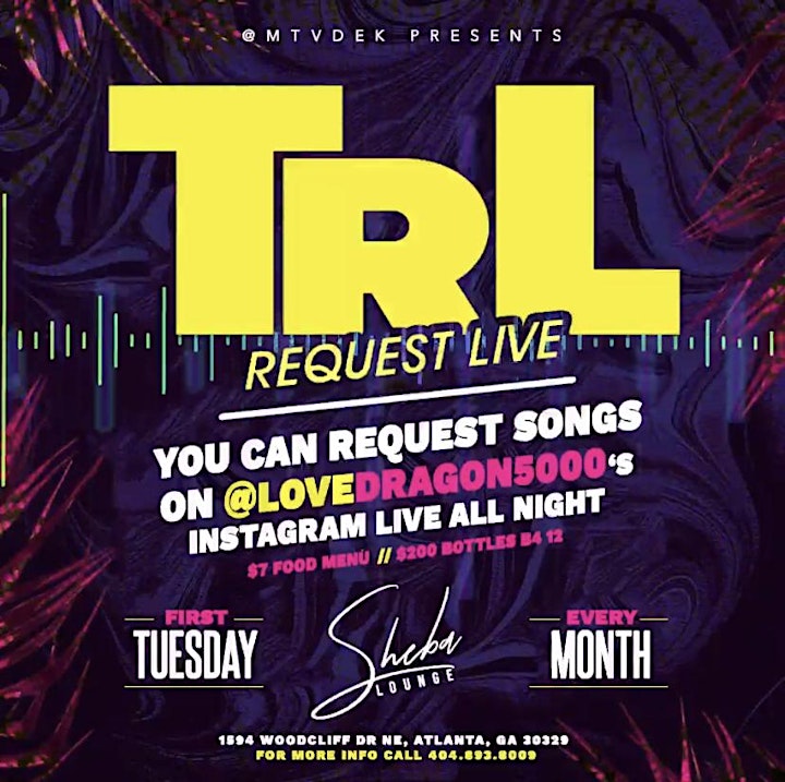Total Request Live at Sheba Lounge image