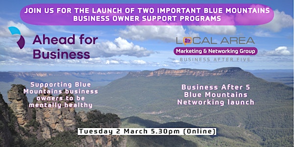 Lower Blue Mountains: Business  After 5 Introductory Meeting