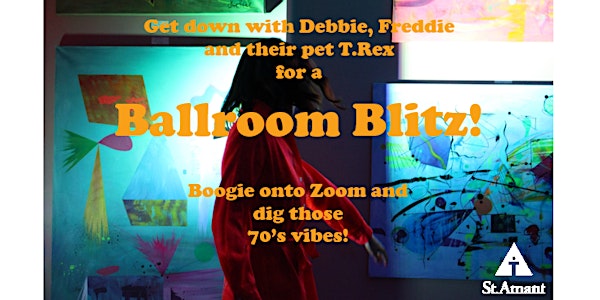 Debbie, Freddie and their pet T.Rex's Ballroom Blitz!