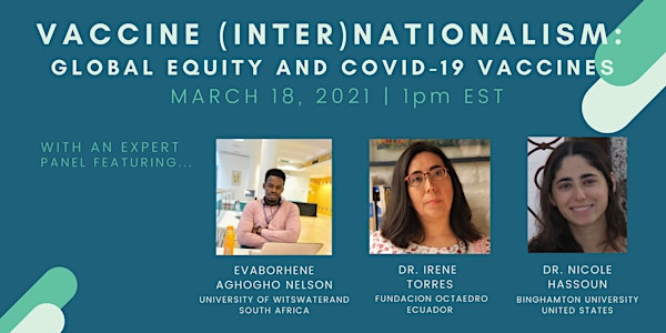 Vaccine (Inter)Nationalism: Global Equity and COVID-19 Vaccines