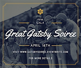 (SPONSORS & VENDORS) "Great Gatsby Soiree" Annual F.F.H. Gala-Fundraising for Hope primary image