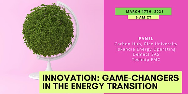 Innovation: Game-changers in the energy transition