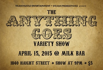 The Anything Goes Variety Show primary image
