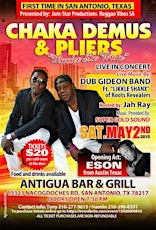 Chaka Demus and Pliers performing live at Antigua Bar & Grill! primary image