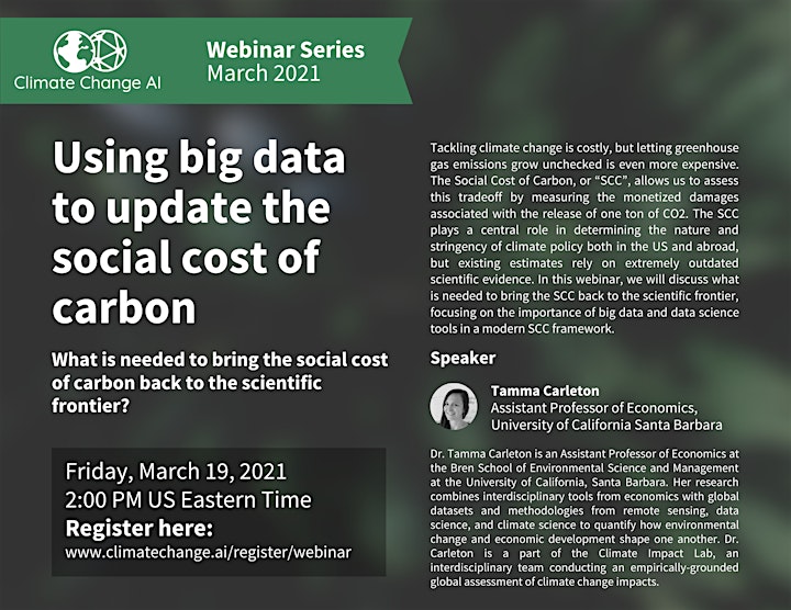 Webinar: The Social Cost of Carbon image