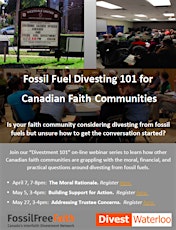 Divestment 101 for Canadian Faith Communities: The Morale Rationale primary image