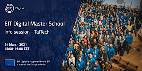 EIT Master School - TalTech Info Session primary image