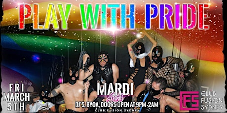 PLAY with PRIDE  -   Mardi Gras Party