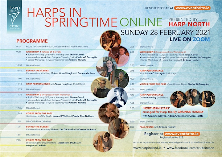 Harps in Springtime presented by Harp North image