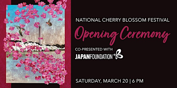 2021 National Cherry Blossom Festival Opening Ceremony