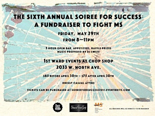 Soiree For Success: A Fundraiser to Fight MS primary image