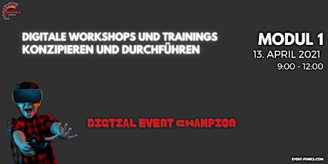 Hauptbild für Ihr Weg zum digitalen Event Champion - Qualifizierungsprogramm MODUL 1/4