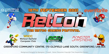 RetCon - The Retro Gaming Festival 2021 primary image