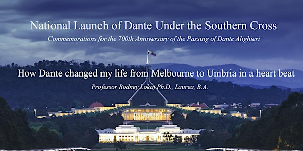 National Launch of Dante Under the Southern Cross