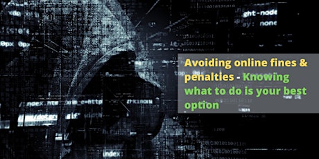 Immagine principale di Avoiding online fines & penalties 