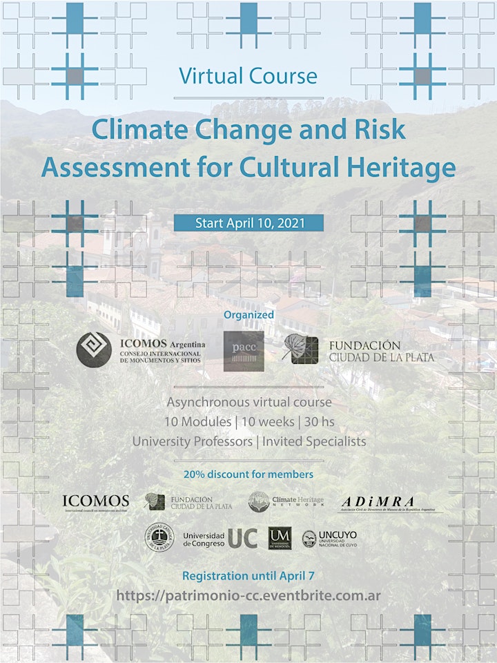 Imagen de Climate Change and Risk Assessment for Cultural Heritage | Edition 2021