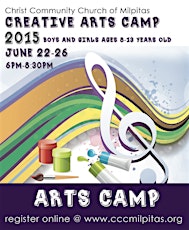 2015 CCCM Arts Camp primary image