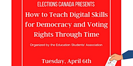 How to Teach Digital Skills for Democracy and Voting Rights Through Time primary image