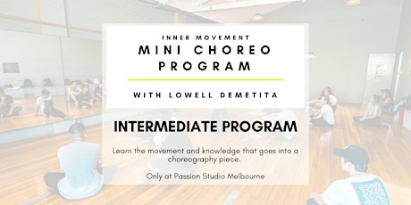 Mini Choreo Program - Intermediate primary image
