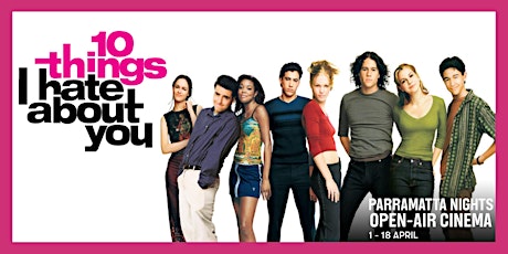 Parramatta Nights Open-Air Cinema: 10 Things I Hate About You (PG) primary image