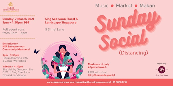 Sunday Social (Distancing): Music, Market, Makan