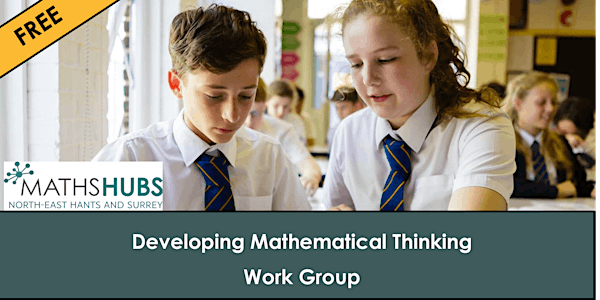 FREE Developing Mathematical Thinking Work Group