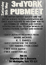 3rd York Pubmeet — British Fantasy Society & British Science Fiction Association primary image