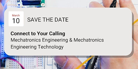 Connect to your Calling: Mechatronics Engineering primary image